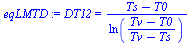 DT12 = `/`(`*`(`+`(Ts, `-`(T0))), `*`(ln(`/`(`*`(`+`(Tv, `-`(T0))), `*`(`+`(Tv, `-`(Ts)))))))