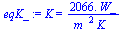 K = `+`(`/`(`*`(2066., `*`(W_)), `*`(`^`(m_, 2), `*`(K_))))