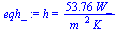 h = `+`(`/`(`*`(53.76, `*`(W_)), `*`(`^`(m_, 2), `*`(K_))))