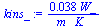 `+`(`/`(`*`(0.38e-1, `*`(W_)), `*`(m_, `*`(K_))))
