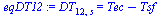 DT[12, s] = `+`(Tec, `-`(Tsf))
