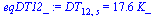 DT[12, s] = `+`(`*`(17.6, `*`(K_)))