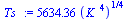 `+`(`*`(5634.361697, `*`(`^`(`*`(`^`(K_, 4)), `/`(1, 4)))))