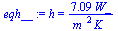 h = `+`(`/`(`*`(7.089829635, `*`(W_)), `*`(`^`(m_, 2), `*`(K_))))