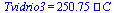 Tvidrio3 = `+`(`*`(250.7468986, `*`(`�C`)))