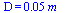 D = `+`(`*`(0.5219605319e-1, `*`(m_)))