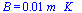 B = `+`(`*`(0.14e-1, `*`(m_, `*`(K_))))
