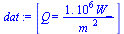[Q = `+`(`/`(`*`(0.12e7, `*`(W_)), `*`(`^`(m_, 2))))]