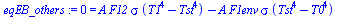 0 = `+`(`*`(A, `*`(F12, `*`(sigma, `*`(`+`(`*`(`^`(T1, 4)), `-`(`*`(`^`(Tst, 4)))))))), `-`(`*`(A, `*`(F1env, `*`(sigma, `*`(`+`(`*`(`^`(Tst, 4)), `-`(`*`(`^`(T0, 4))))))))))