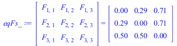 eqFs_ := Matrix(%id = 18446746601363781406) = Matrix(%id = 18446746601363781558); 