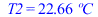 T2 = `+`(`*`(22.6640993, `*`(?C)))