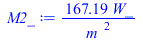 `+`(`/`(`*`(167.1893060, `*`(W_)), `*`(`^`(m_, 2))))