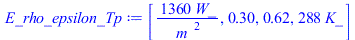 [`+`(`/`(`*`(1360, `*`(W_)), `*`(`^`(m_, 2)))), .30, .62, `+`(`*`(288, `*`(K_)))]