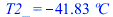 T2_ = `+`(`-`(`*`(41.8320626, `*`(?C))))