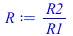 `/`(`*`(R2), `*`(R1))
