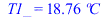 T1_ = `+`(`*`(18.7638363, `*`(?C)))