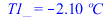 T1_ = `+`(`-`(`*`(2.0973787, `*`(?C))))