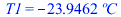 T1 = `+`(`-`(`*`(23.9462152, `*`(?C))))