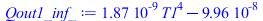`+`(`*`(0.1874379322e-8, `*`(`^`(T1, 4))), `-`(0.9961220213e-7))