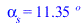 alpha[s] = `+`(`*`(11.34999999, `*`()))