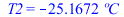 T2 = `+`(`-`(`*`(25.1671606, `*`(?C))))