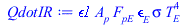 `*`(epsilon1, `*`(A[p], `*`(F[pE], `*`(epsilon[E], `*`(sigma, `*`(`^`(T[E], 4)))))))