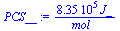 `+`(`/`(`*`(0.835e6, `*`(J_)), `*`(mol_)))