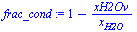 `+`(1, `-`(`/`(`*`(xH2Ov), `*`(x[H2O]))))