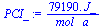 `+`(`/`(`*`(0.7919e5, `*`(J_)), `*`(mol_, `*`(a))))