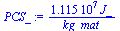 `+`(`/`(`*`(0.1115e8, `*`(J_)), `*`(kg_mat)))