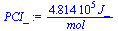 `+`(`/`(`*`(0.4814e6, `*`(J_)), `*`(mol_)))