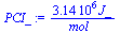 `+`(`/`(`*`(3135680.00, `*`(J_)), `*`(mol_)))