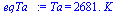 Ta = `+`(`*`(2681., `*`(K_)))