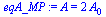 A = `+`(`*`(2, `*`(A[0])))