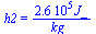 h2 = `+`(`/`(`*`(0.26e6, `*`(J_)), `*`(kg_)))