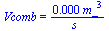 Vcomb = `+`(`/`(`*`(0.24e-3, `*`(`^`(m_, 3))), `*`(s_)))