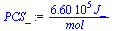 `+`(`/`(`*`(0.660e6, `*`(J_)), `*`(mol_)))