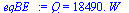 Q = `+`(`*`(0.1849e5, `*`(W_)))