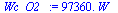 `+`(`*`(0.9736e5, `*`(W_)))