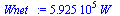 `+`(`*`(0.5925e6, `*`(W_)))