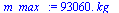 `+`(`*`(0.9306e5, `*`(kg_)))