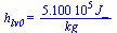 h[lv0] = `+`(`/`(`*`(0.5100e6, `*`(J_)), `*`(kg_)))