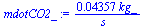 `+`(`/`(`*`(0.4357e-1, `*`(kg_)), `*`(s_)))