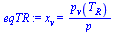 x[v] = `/`(`*`(p[v](T[R])), `*`(p))
