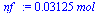 `+`(`*`(0.3125e-1, `*`(mol_)))