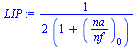 `+`(`/`(`*`(`/`(1, 2)), `*`(`+`(1, (`/`(`*`(na), `*`(nf)))[0]))))
