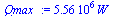`+`(`*`(5564562.500, `*`(W_)))