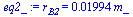 r[B2] = `+`(`*`(0.1994e-1, `*`(m_)))