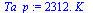 `+`(`*`(2312., `*`(K_)))