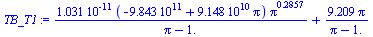 `+`(`/`(`*`(0.1031e-10, `*`(`+`(`-`(0.9843e12), `*`(0.9148e11, `*`(pi))), `*`(`^`(pi, .2857)))), `*`(`+`(pi, `-`(1.)))), `/`(`*`(9.209, `*`(pi)), `*`(`+`(pi, `-`(1.)))))